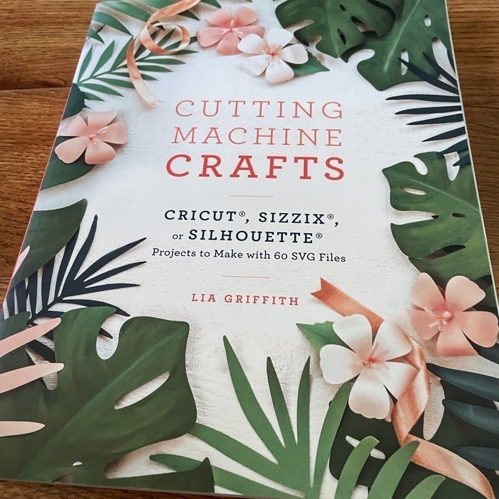 Cutting Machine Crafts paperback book